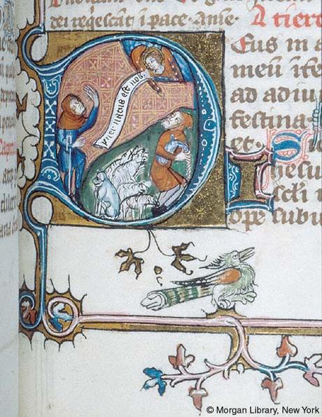 1370-80 Psalter-Hours, France, Morgan MS M.88 fol. 165r