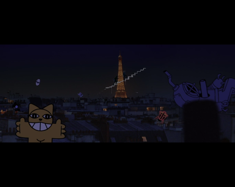 Mes masques dans un court métrage