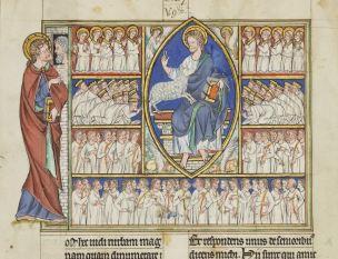 1250–75 Douce_Apocalypse_-_Bodleian_Ms180_-_fol 22v