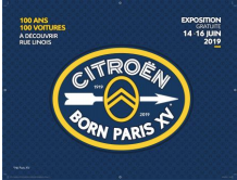 CITROEN BORN PARIS XV : EXPOSITION GRATUITE DU 14 AU 16 JUIN – 100 MODELES ICONIQUES