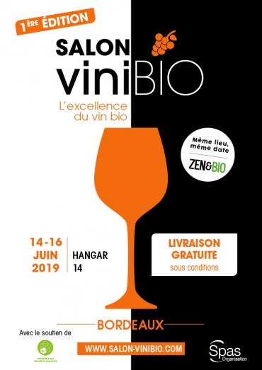 Vinibio : un salon dédié aux vins bio du 14 au 16 juin à Bordeaux