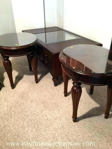 stanley coffee table furniture 4 drawer coffee table and two end tables furniture coffee table furniture round