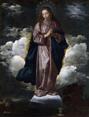 1618 Velasquez Immaculee conception National_Gallery, Londres