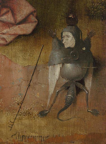 1490-95 Bosch Saint_John_on_Patmos_Berlin,_Staatlichen_Museen_zu_Berlin,_Gemaldegalerie_HR detail arbre