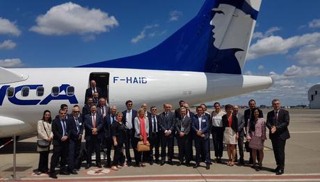 Air Corsica signe un contrat de 5 ans avec AIRBUS avec un nouvel ATR