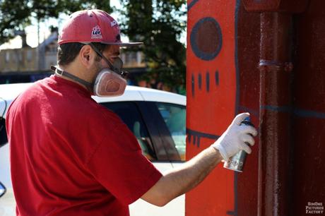 Road trip peinture avec Lélé, Cha et Kim