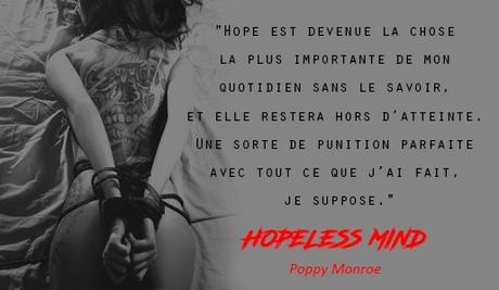 Release Blitz : Hopeless Mind / Poppy Monroe