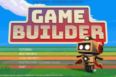 Game Builder : Créer un jeu vidéo sans connaissance en programmation