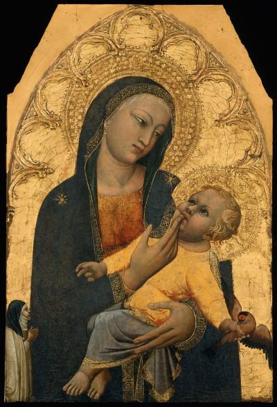 4-2 Le donateur-souris : seul, à gauche 1380 ca Antonio_Veneziano _Museum_of_Fine_Arts,_Boston