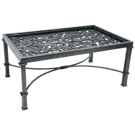iron gate coffee table iron coffee table base polished iron coffee table base made with century french balcony gate for