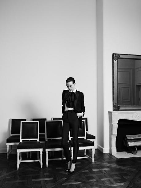 Hedi Slimane revisite l’esprit couture d’Yves Saint Laurent Hedi Slimane revisite l’esprit couture d’Yves Saint Laurent