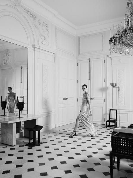 Hedi Slimane revisite l’esprit couture d’Yves Saint Laurent Hedi Slimane revisite l’esprit couture d’Yves Saint Laurent