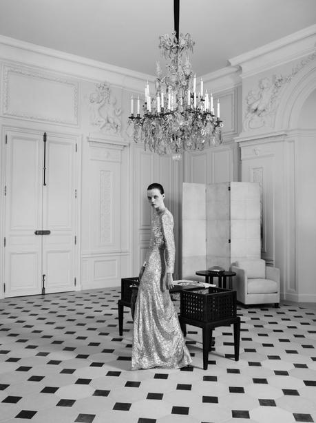Hedi Slimane revisite l’esprit couture d’Yves Saint Laurent Hedi Slimane revisite l’esprit couture d’Yves Saint Laurent