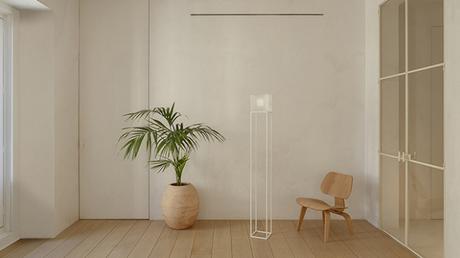 Casa C, une palette monochromatique pour unifier l’intérieur d’un appartement