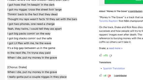 Google accusé par Genius de copier-coller ses paroles de chansons