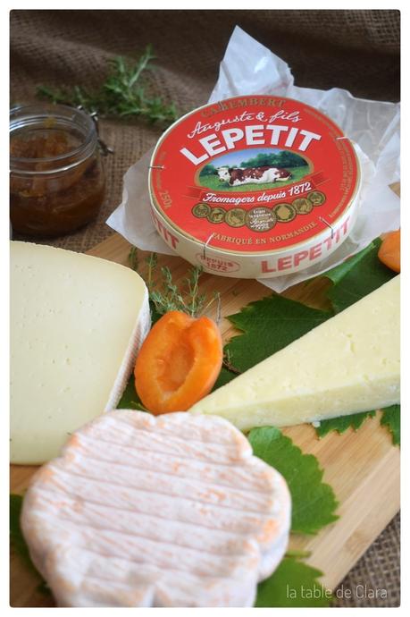 Comment composer son plateau de fromage ...... avec le camembert Le Petit