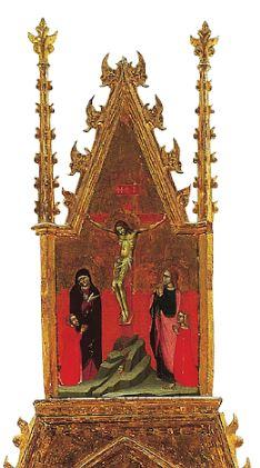 1380 ca Barnaba da Modena Retable de Sainte Lucie Musee de la Cathedrale Murcie detail