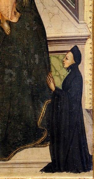 1410-20 Lippo_d'andrea_madonna_col_bambino,_donatori_e_santi Museo San Pietro (Colle di Val d'Elsa) droit
