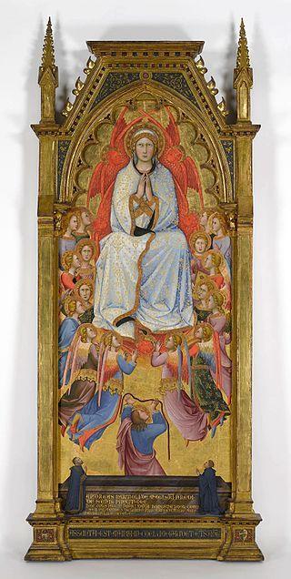1390 Andrea Di Bartolo - Assunzione della Vergine con San Tommaso e due donatori - - Virginia Museum of Fine Arts, Richmond