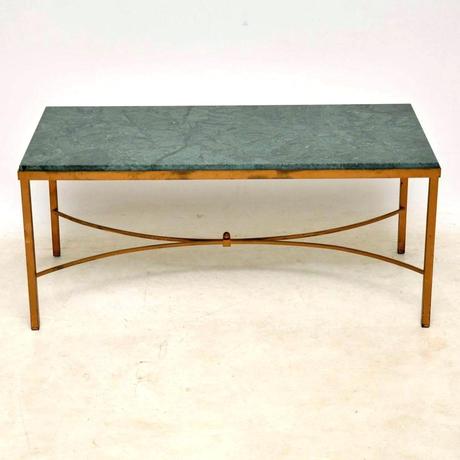 antique french coffee table a beautiful french coffee table with a brass frame and green marble top this dates