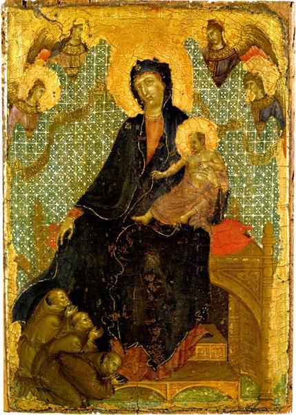 1280-85 Duccio_franciscan-madonna