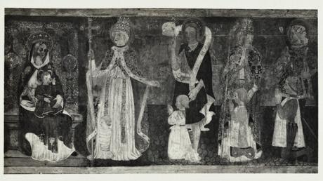 1470-80 Anonimo di Borgomanero , santi e donatori della famiglia Tornielli Pinacoteca Civica del Broletto, Novara Chiesa di San Clemente in Barengo