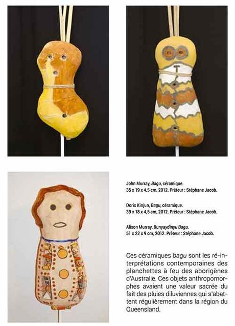 "Idoles&quot; : une exposition de Coco Fronsac à voir à l'abbaye de Cluny avec notamment des céramiques aborigènes, jusqu'au 28 juillet 2019