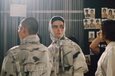 On était en backstage du défilé Heron Preston à Paris