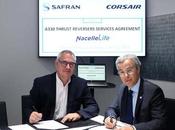 Safran signe contrat services avec Corsair pour maintenance inverseurs poussée A330ceo