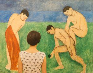 Laurence AEGERTER, Matisse, jeu de boule,