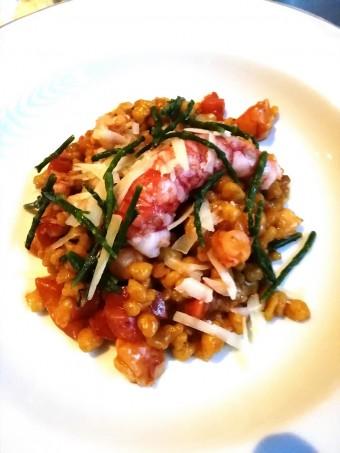 Fregula sarda, gambas © Gourmets&co