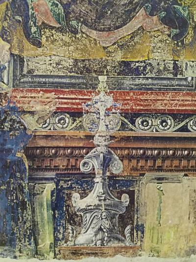 1472 francesco-cossa-madonna-del-baraccano chiesa del baraccano Bologne detail ostensoir