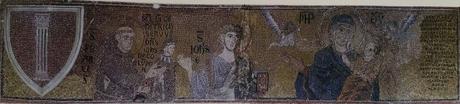 Mosaique provenant de Santa Maria in Aracoeli, chapelle du Palazzo Colonna