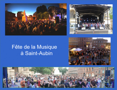 FETE DE LA MUSIQUE - Place Saint-Aubin - Scène LIVE - 2019