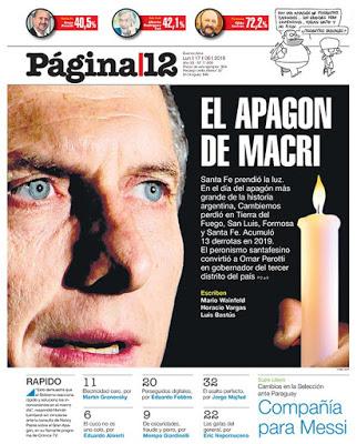 Méga-panne d’électricité dans le Cono Sur [Actu]