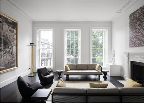 Une maison londonienne, à la déco entre tradition et minimalisme