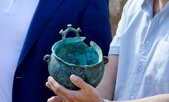 Un kurgan sarmate découverte en Russie