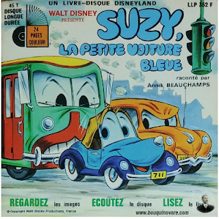 Livre-disque – Suzy, La Petite voiture Bleue raconté par Annik Beauchamps