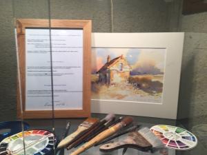 Saint-Aignan sur cher -saison Mai Novembre 2019- Atelier aquarelle Emmanuel Blot 19/30 Juin 2019