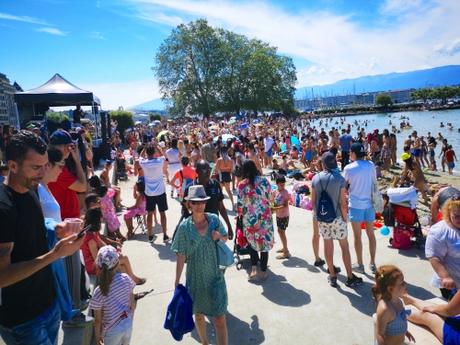 Une promenade dominicale sur «La plage» de Genève