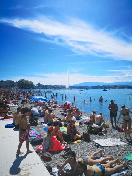 Une promenade dominicale sur «La plage» de Genève