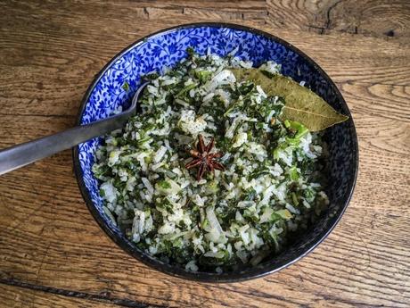 Indianisant – Riz aux épinards (Palak rice)