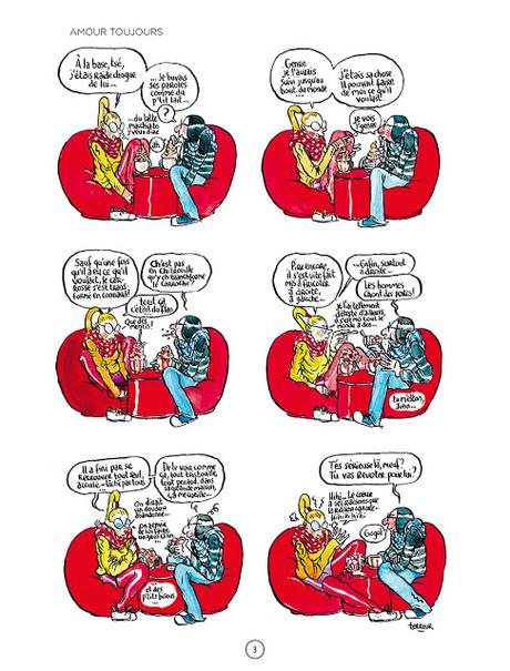 page de LES TEMPS SONT FLOUS de Terreur graphique chez Delcourt