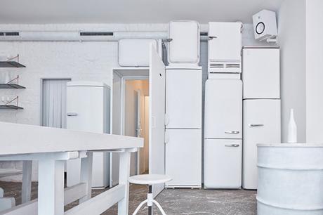 Un superbe bar à vin à la décoration immaculée Un superbe bar à vin à la décoration immaculée