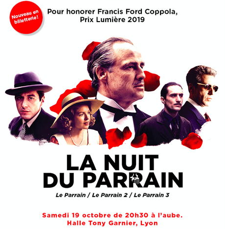 Festival LUMIERE 2019 à Lyon - Une Nuit du Parrain pour honorer Francis Ford Coppola