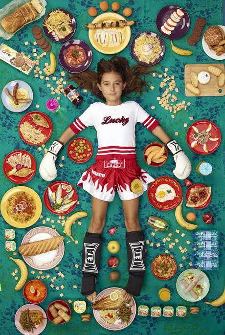 Gregg Segal photographie les enfants du monde et leurs habitudes alimentaires