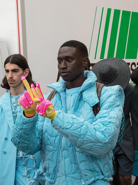 Backstage : le défilé Louis Vuitton Homme printemps-été 2020 Backstage : le défilé Louis Vuitton Homme printemps-été 2020