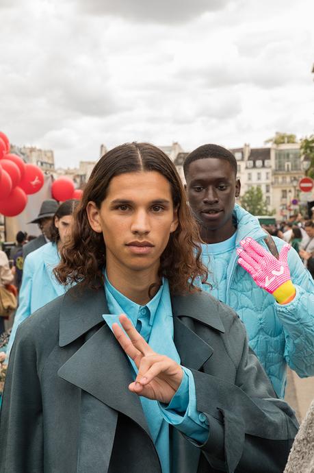 Backstage : le défilé Louis Vuitton Homme printemps-été 2020 Backstage : le défilé Louis Vuitton Homme printemps-été 2020