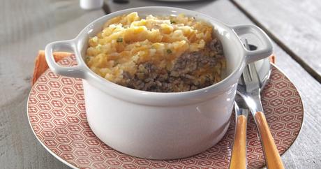 Parmentier de pommes de terre & potimaron