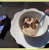 Glace aux Snickers - Oh, la gourmande..